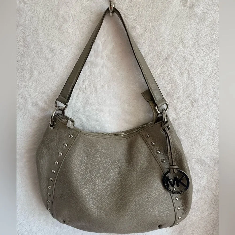 Michael Kors Gray Shoulder Bag